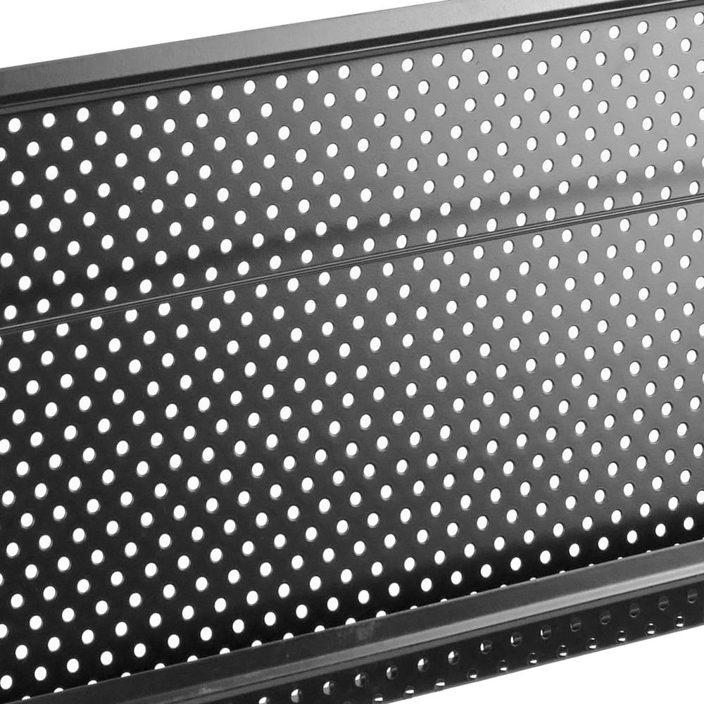 Espositore da terra 48 x 35 x 109 cm con 3 scomparti per brochure e riviste