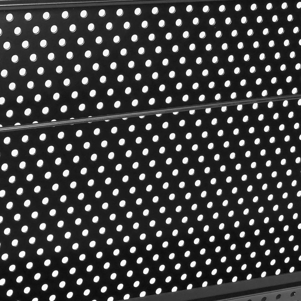 Expositor portafolletos 48 x 37 x 132 cm con 4 compartimentos para folletos y revistas