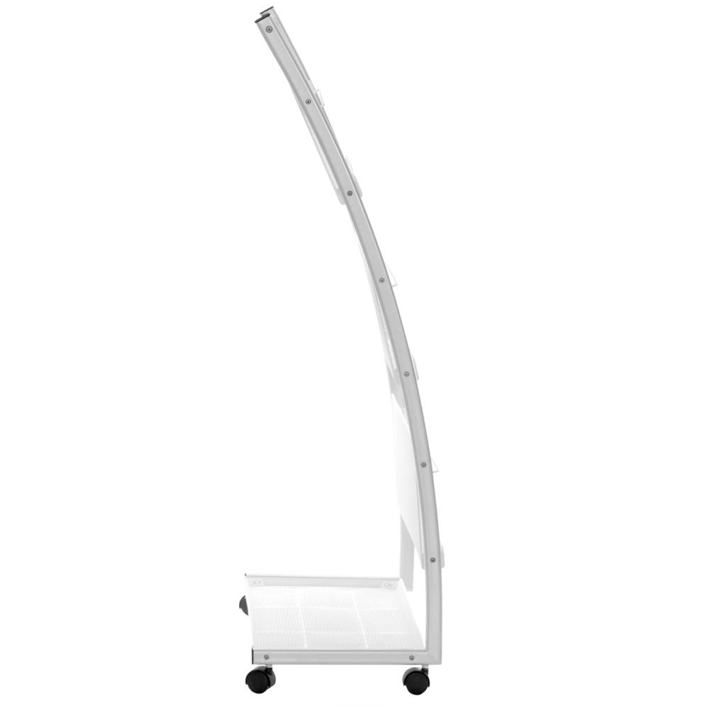 Magazine rack stand 64 x 35 x 109 cm with 6 compartments for brochures and magazines