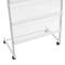 Displayrek 64 x 38 x 133 cm met 5 vakken voor brochures en tijdschriften