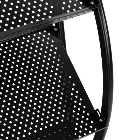 Magazine rack stand 30 x 34 x 145 cm with 4 compartments for brochures and magazines