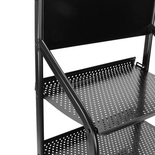 Stojak na wyświetlacz 48 x 35 x 143 cm z 5 przegródkami na broszury i czasopisma
