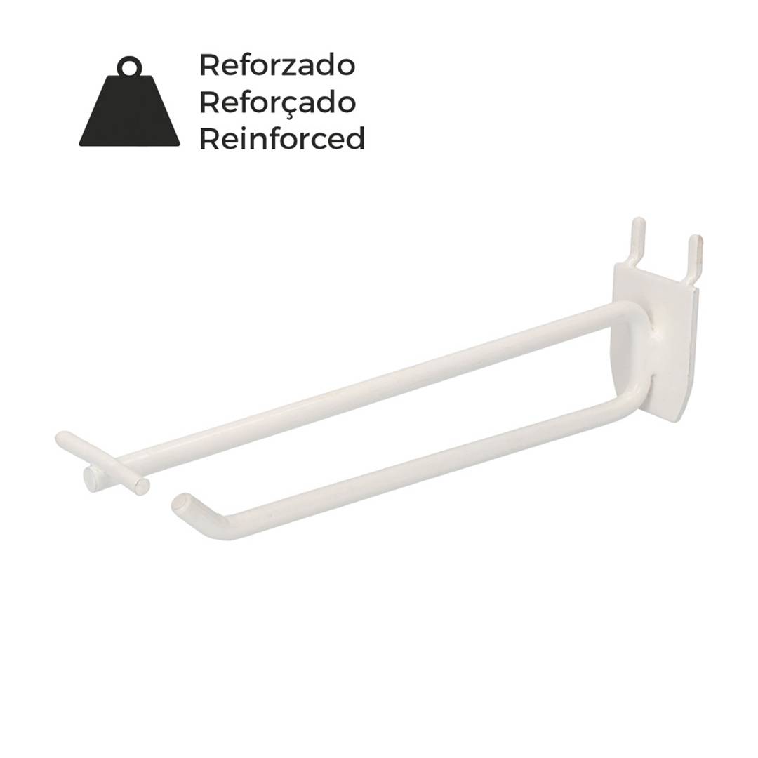 Verstärkter Produkthaken für Aussteller 30 cm