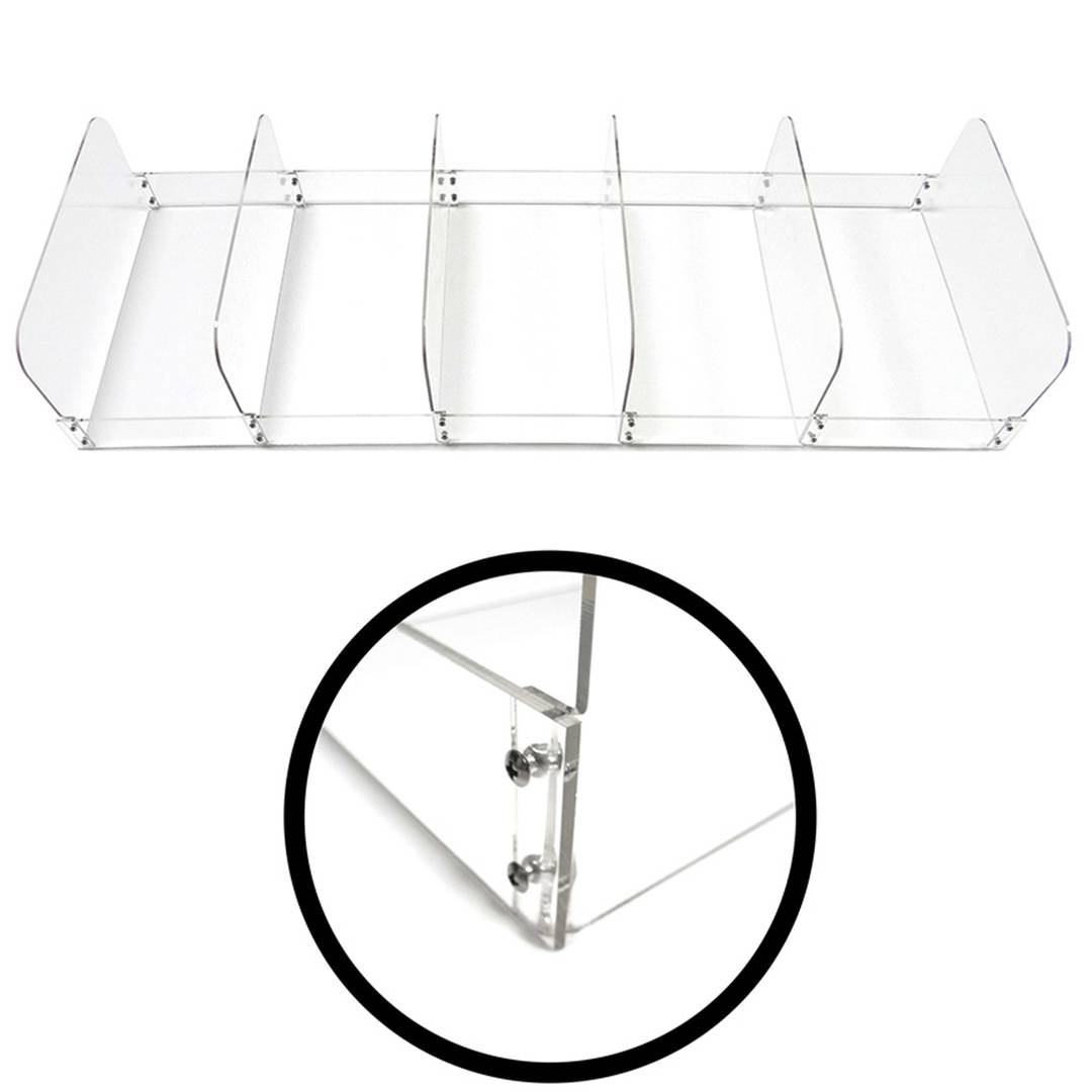 Methacrylaat tray voor display 89x28x15 cm