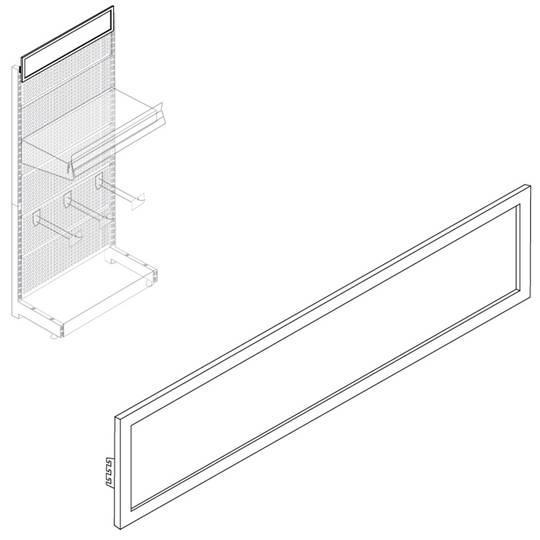 Soporte para cartel o vinilo de expositor