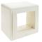 Caixa de superfície por 2 módulos 75x75x48mm 45x22 5mm