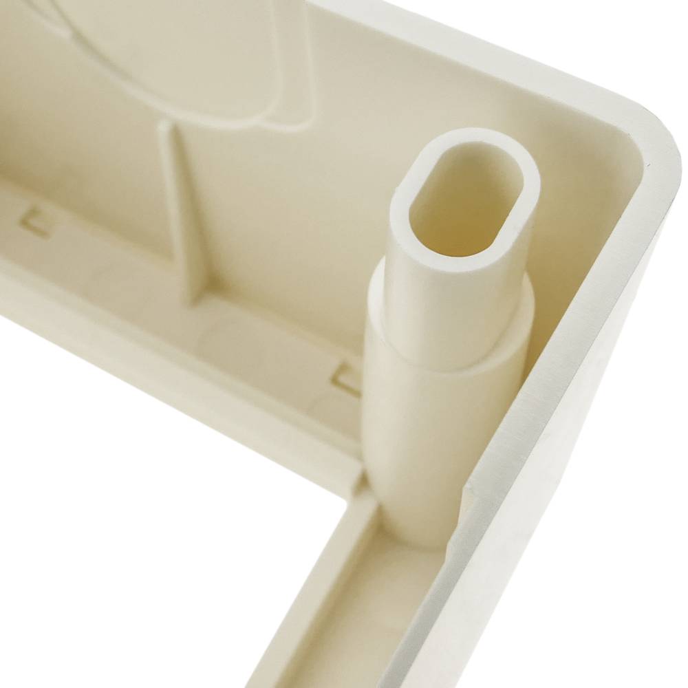 Caixa de superfície por 2 módulos 75x75x48mm 45x22 5mm
