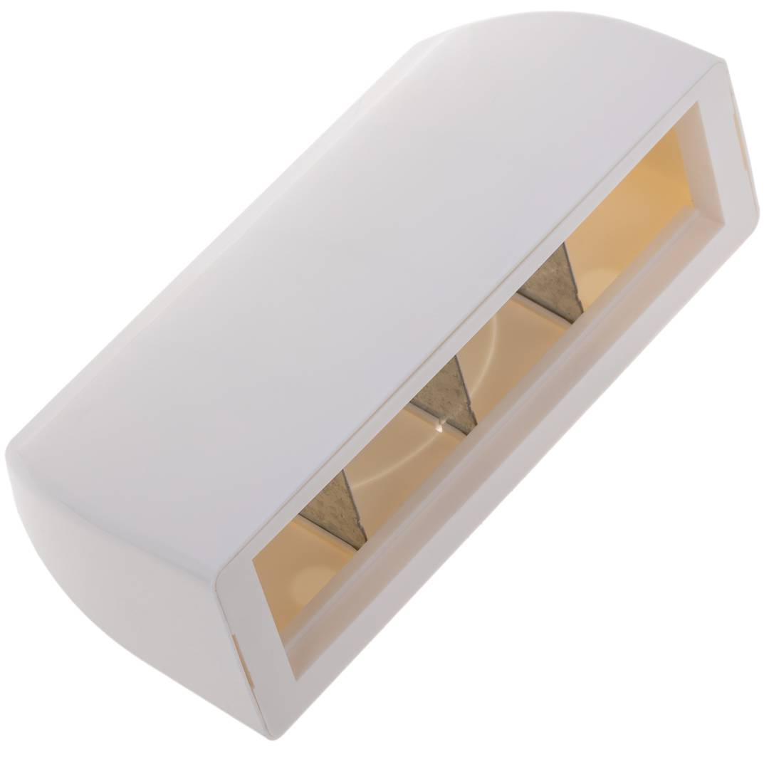 Caja de superficie de 208x62x102mm para 8 módulos de 45x22,5mm
