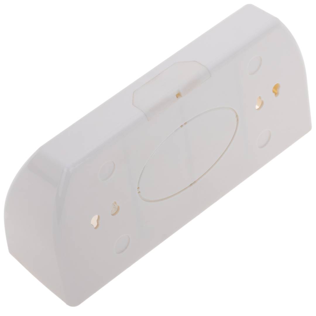 Caja de superficie de 208x62x102mm para 8 módulos de 45x22,5mm