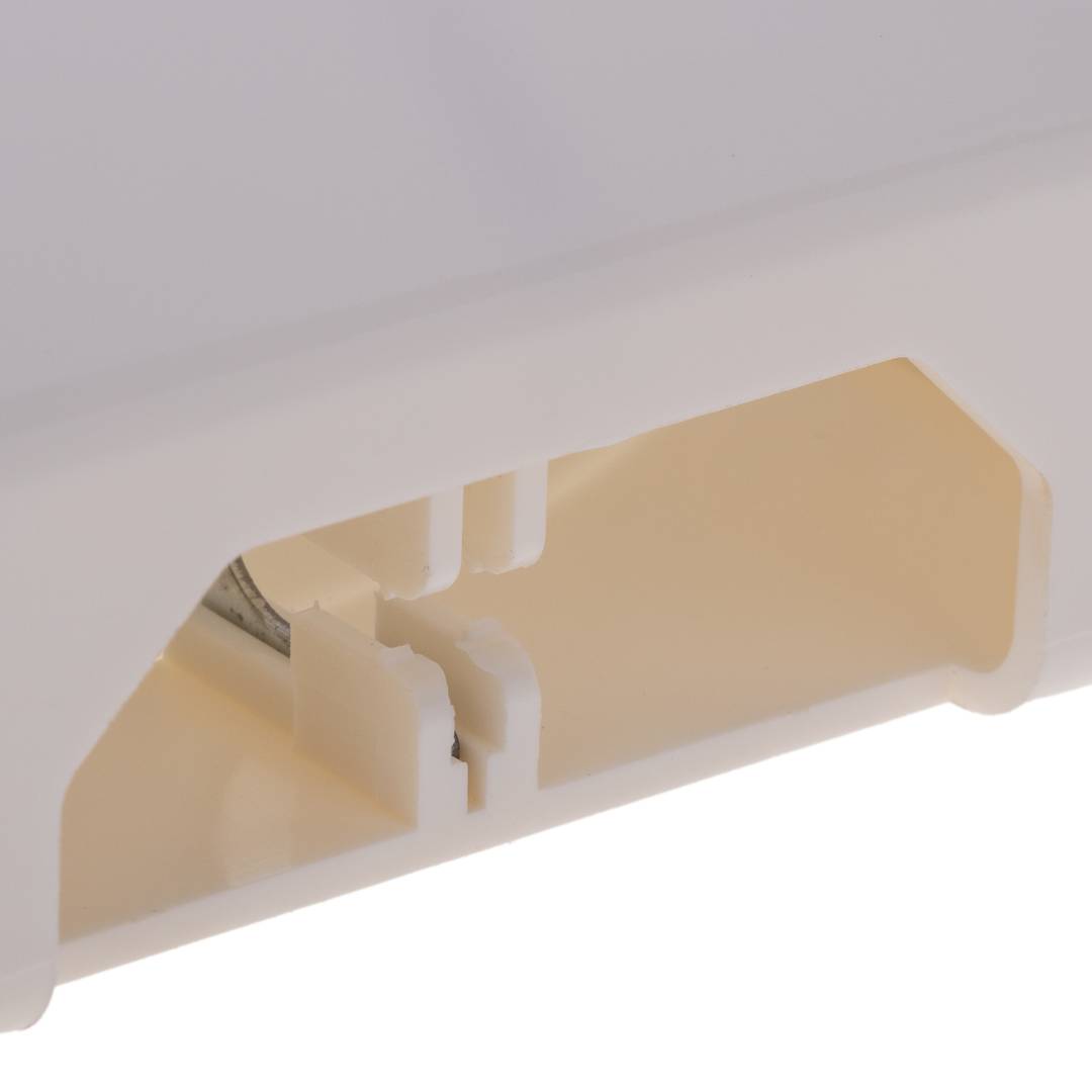 Caja de superficie de 208x62x102mm para 8 módulos de 45x22,5mm
