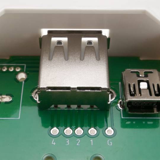 Módulo de 45x22,5mm USB Mini USB A