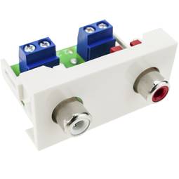 Módulo de 45x22 5mm de áudio 2xRCA