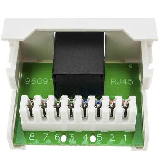 Módulo de 45x22 5mm RJ45 Cat.5e