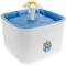 Bol d'eau pour chiens et chats 2,5L bleu. Fontaine électrique avec distributeur d'eau filtrée