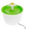 Bebedor para cães e gatos 2.5L verde. Fonte elétrica com recipiente filtrado para animais de estimação