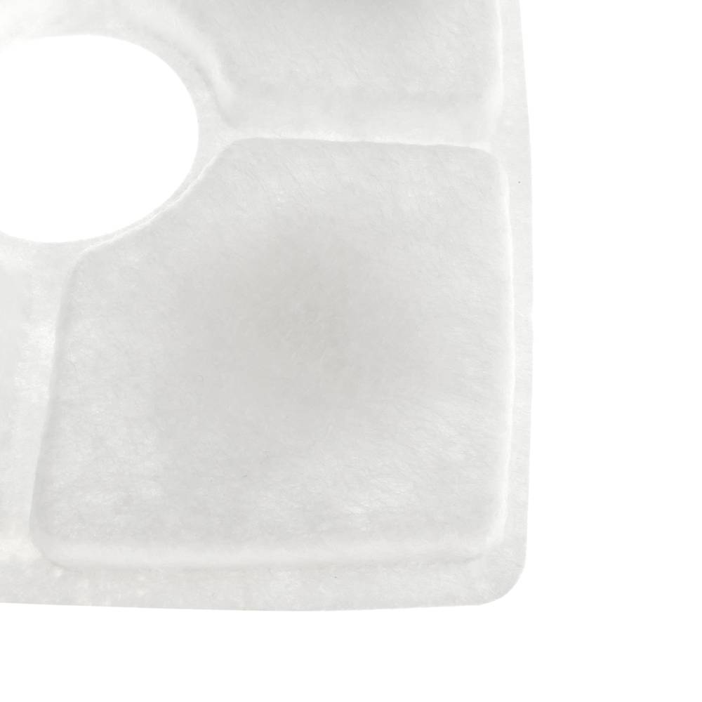 Pet water fountain activated carbon filter for dogs and cats 4-pack replacement square