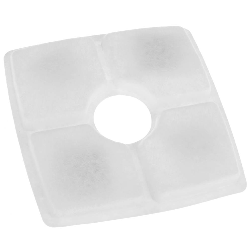 Pet water fountain activated carbon filter for dogs and cats 4-pack replacement square