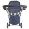 Chariot d'enfants pour transporter chiens, chats et animaux domestiques. Pet voyage poussette couleur blanche