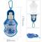 Hundetrinkflasche für unterwegs 250 ml. Tragbare Haustier Wasserflasche