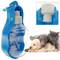 Hundetrinkflasche für unterwegs 250 ml. Tragbare Haustier Wasserflasche