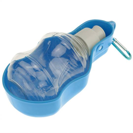 Hundetrinkflasche für unterwegs 250 ml. Tragbare Haustier Wasserflasche