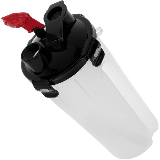Menjadora plegable de goma per a mascotes 350 ml blanc