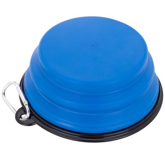 Faltbare Gummischale 1000 ml blau