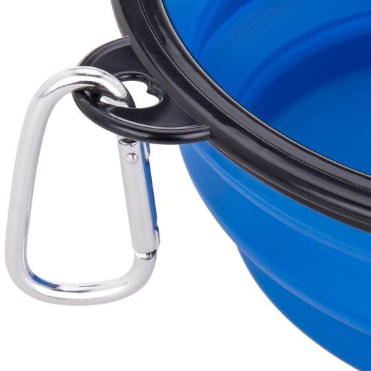Faltbare Gummischale 1000 ml blau