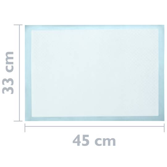 100 assorbenti assorbenti di 33 x 45 cm. Asciugamani da addestramento per cuccioli