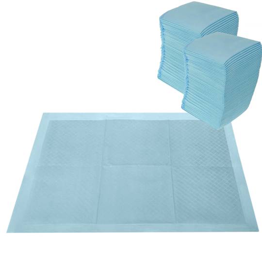 50 empapadors absorbents de 45 x 60 cm. Tovalloles d'entrenament per a gossos cadells