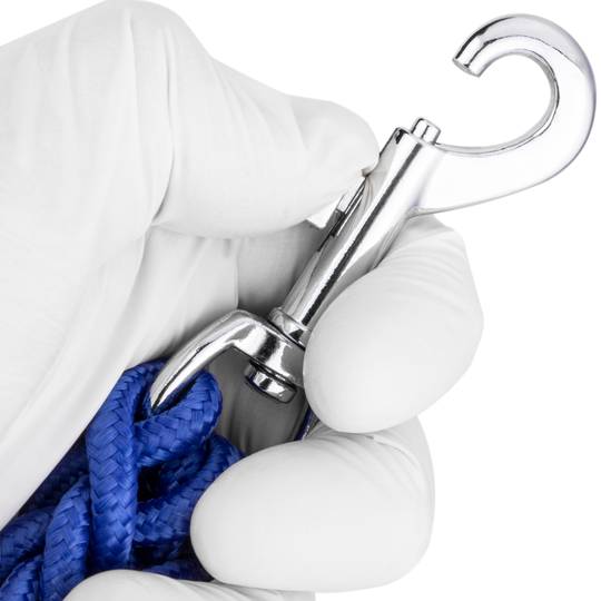 Correa trenada per a gossos talla S