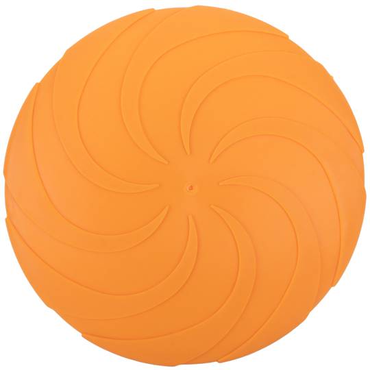Frisbee de caucho natural para perros