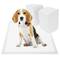 Serviettes de dressage pour chiens 100 unités 33 x 45 cm blanc