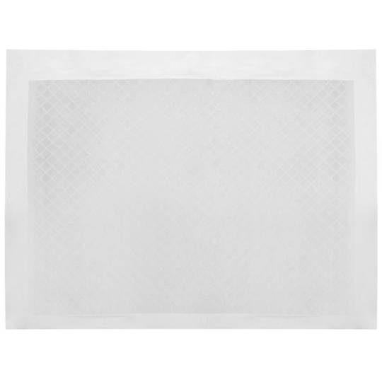 Serviettes de dressage pour chiens 100 unités 33 x 45 cm blanc