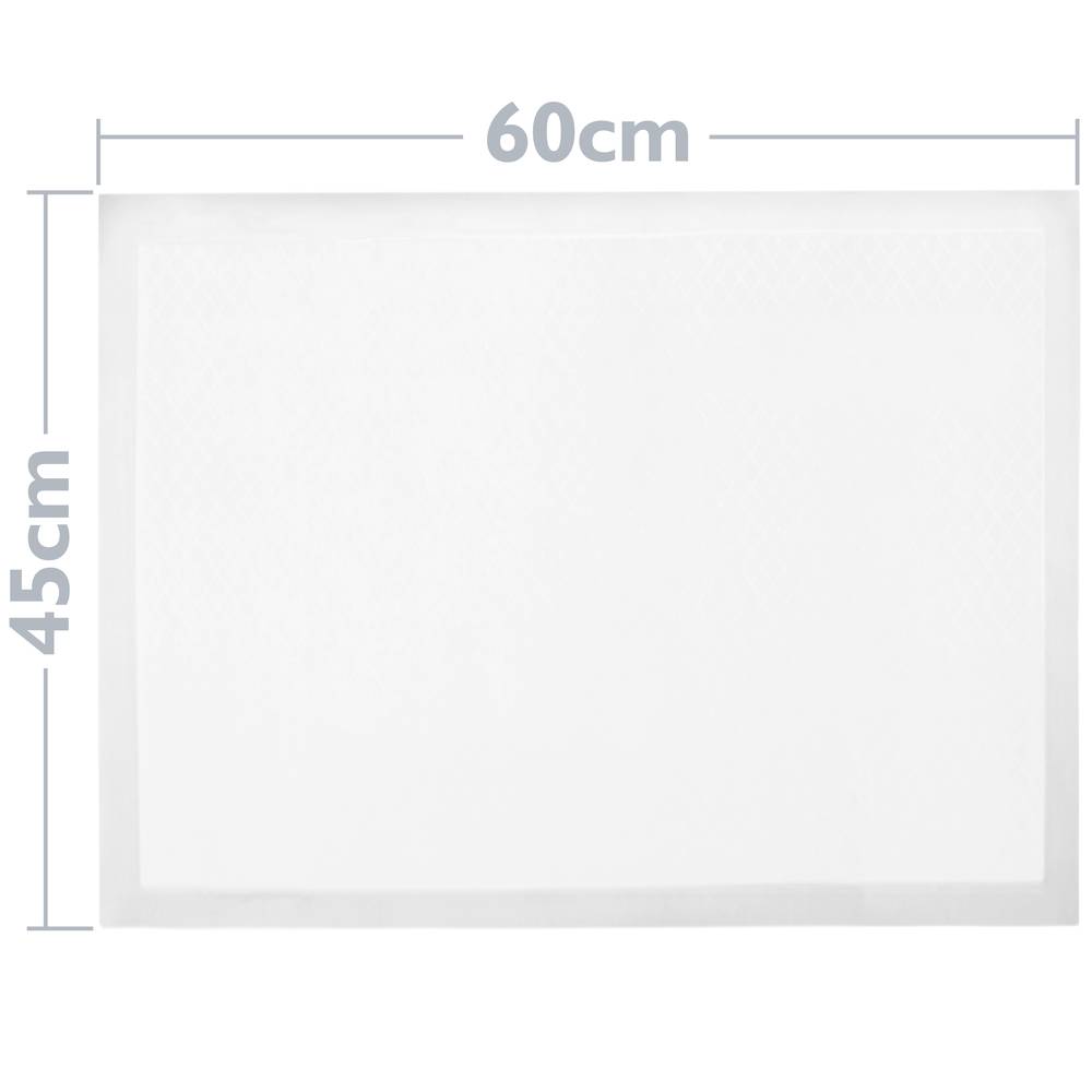 Training towels for dogs 50 units 45 x 60 cm white