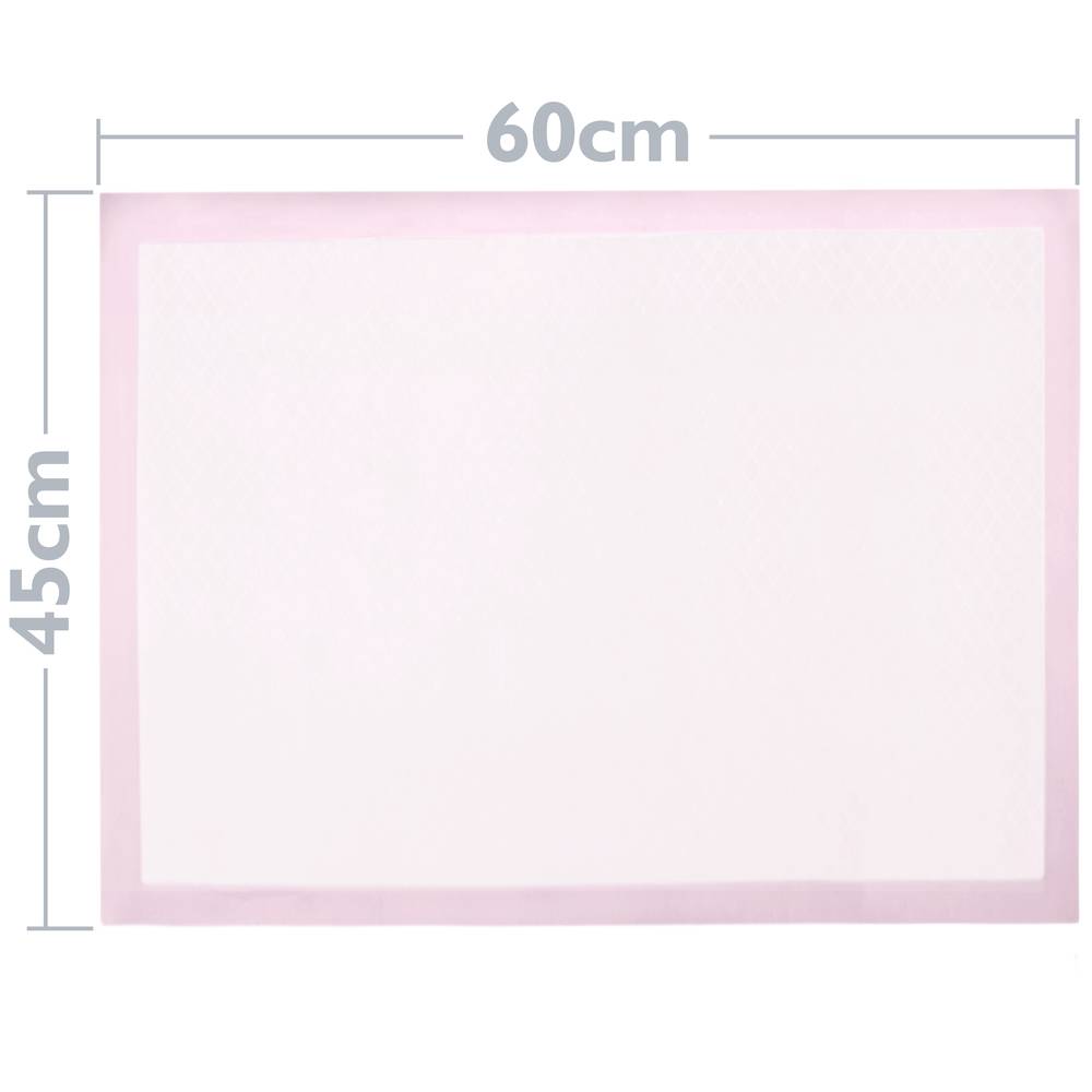 Ręczniki szkoleniowe dla psów 50 sztuk 45 x 60 cm różowe