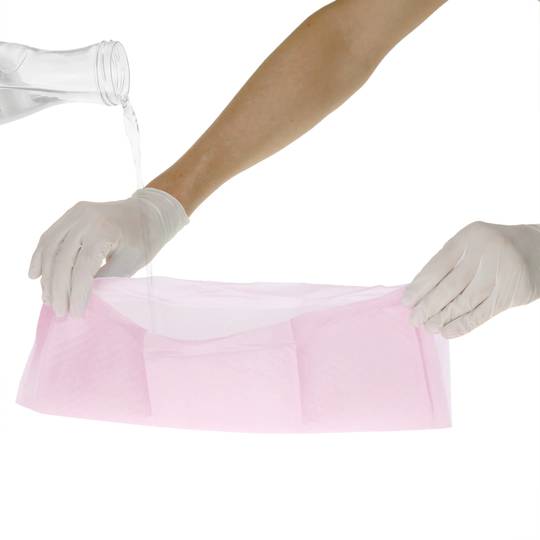 Toalhas de treino de cães 40 unidades 60 x 60 cm rosa
