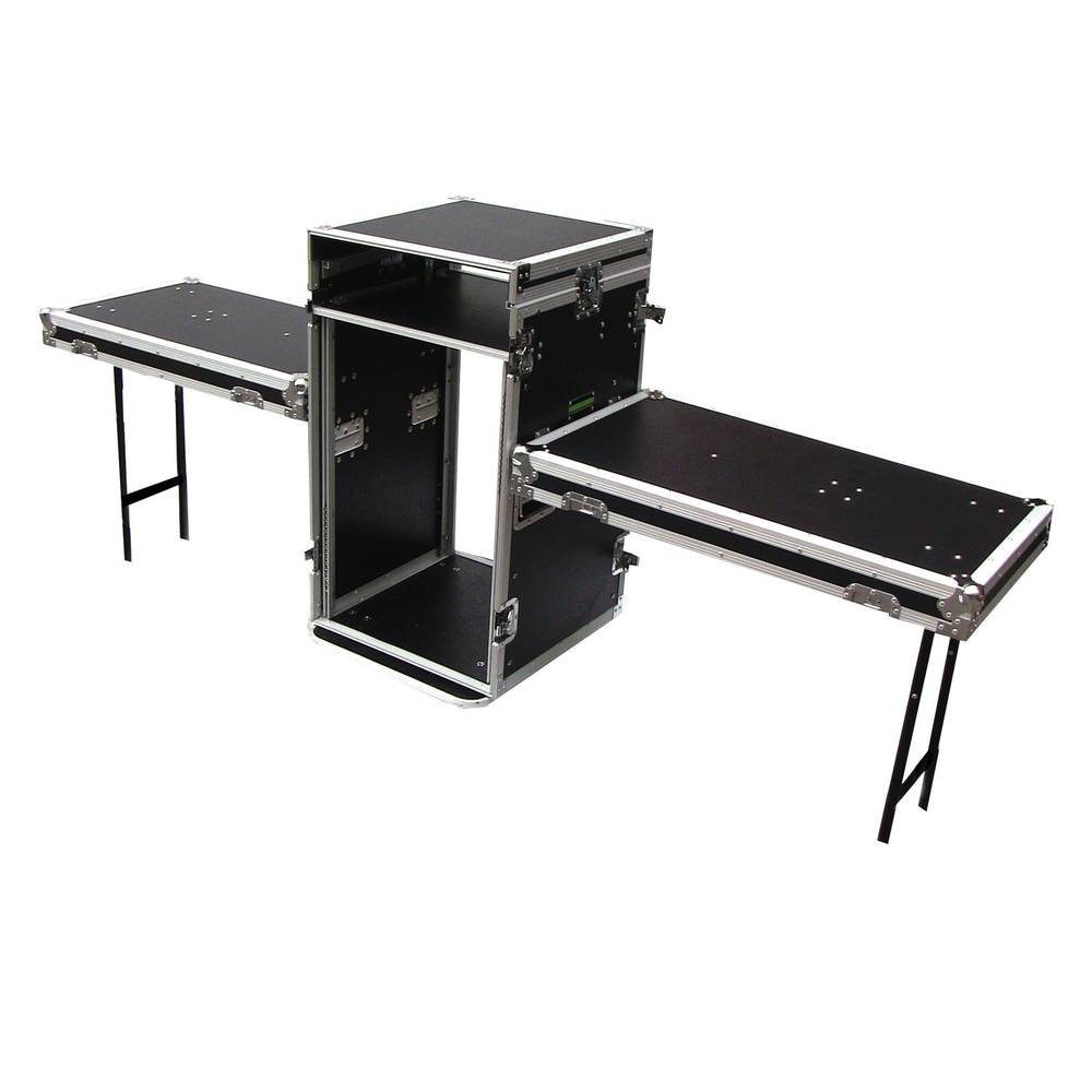 Audio visual portable rack case 19 inch 18U RackMatic