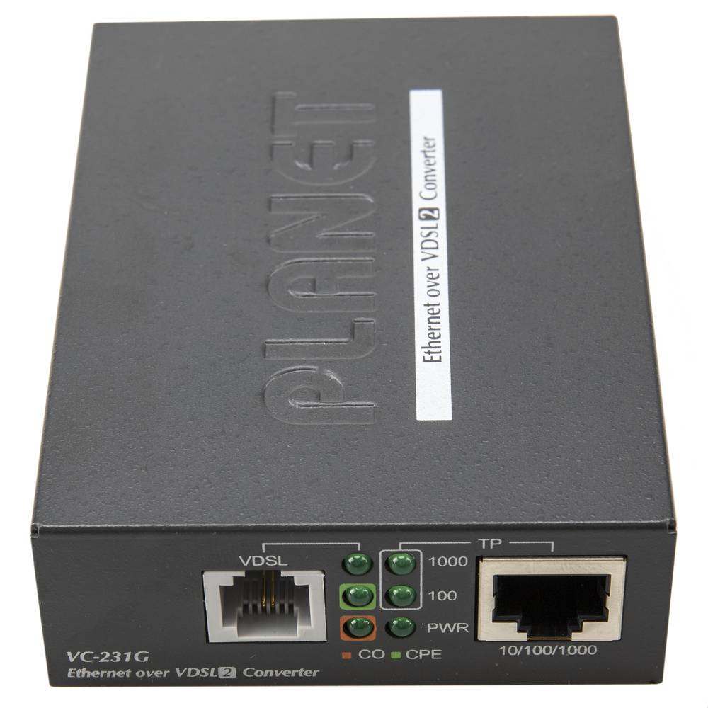 Planet Converter Ethernet to VDSL2 profile 17th (Telephone Cable)