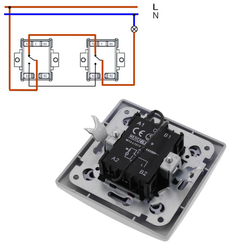 Wechselschaltung Unterputz - Wiring Diagram