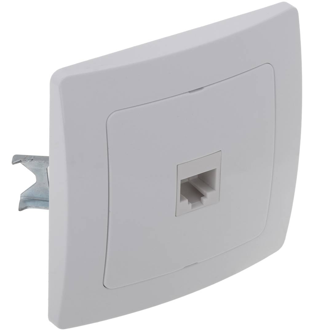 Prise de courant USB encastrable avec prise USB (max. System 55 Prise  murale à contact de