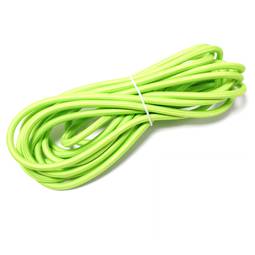 Decorative Fabric Electric Cable 5m 2x0.75mm green
