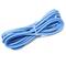 Decorative Fabric Electric Cable 5m blue 2x0.75mm