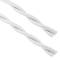 Intrecciato decorativo 25m cavo elettrico bianco 2x0.75mm