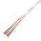 Intrecciato decorativo 25m cavo elettrico bianco 2x0.75mm