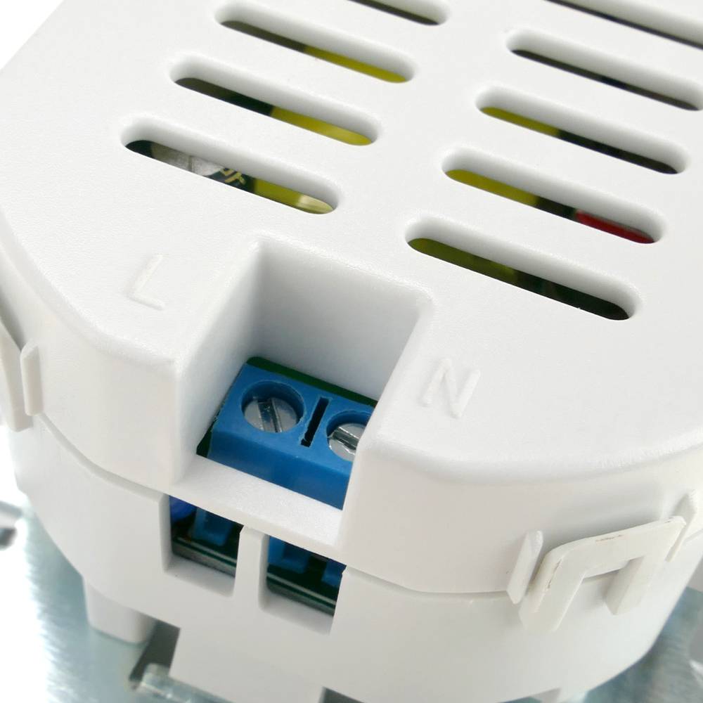 Base de tomada de 2 x USB 80x80mm A fêmea para a incorporação Lille branco