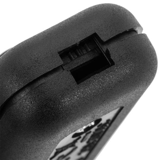 Interruptor passant aeri bipolar per llum 2A 250V negre
