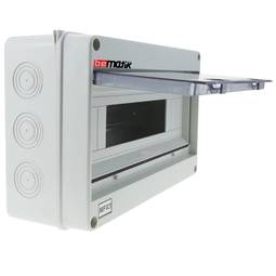 Boîte électrique SPN 12M IP65 plastique ABS surface HT