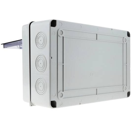 Caixa elétrica SPN 12M IP65 ABS plástico superfície HT