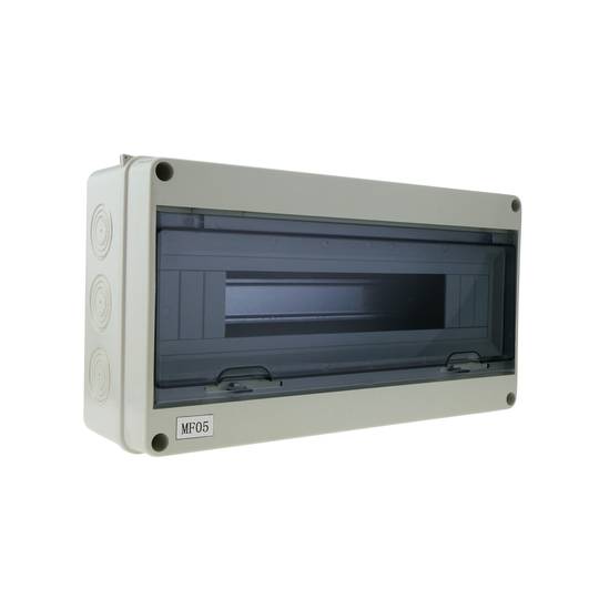 Caixa de distribució elèctrica SPN 18M IP65 de superfície de plàstic ABS HT